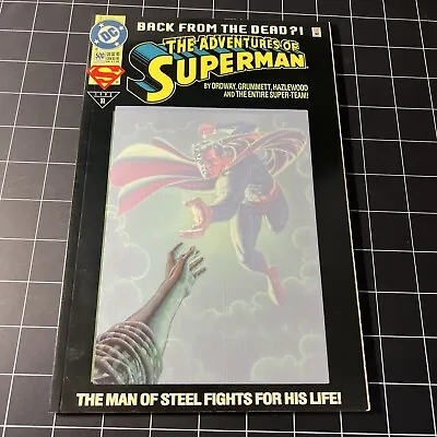 Buy Adventures Of Superman #500 Collectors Edition 1993 DC Comics • 4£