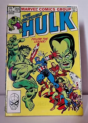 Buy Incredible Hulk #284 - NEARMINT/MINT 9.8 - Marvel 1984 Comic - Angry Green H18xx • 6.75£