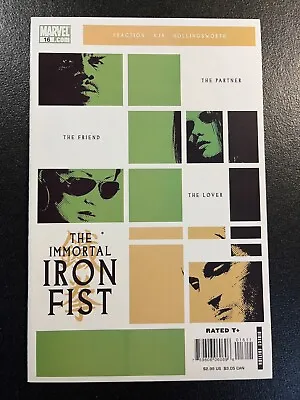 Buy Immortal Iron Fist 16 David AJA Cover Luke Cage V 1 Marvel Heroes For Hire • 7.12£