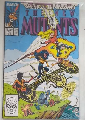Buy The New Mutants: Fall Of The Mutants Issue 61 Marvel Comic CG CA6  • 8.99£