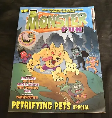 Buy UK Comic MONSTER FUN 02/08/23 August 2nd 2023 Petrifying Pets Special! • 8£