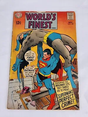 Buy World's Finest Comics # 180 DC Comic Book Superman Batman Joker • 7.90£