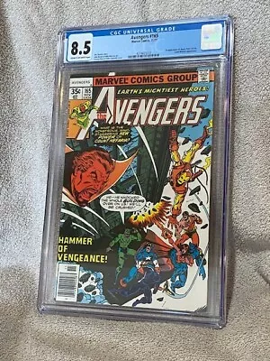 Buy Avengers #165 CGC Graded 8.5 Marvel Comics 11/77 1977 • 51.35£