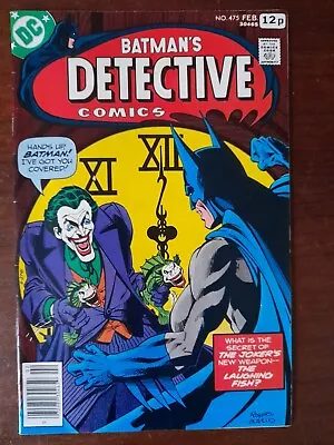 Buy Detective Comics #475 Feb 1978 Classic Joker Story Titled  The Laughing Fish   • 13.50£