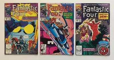 Buy Fantastic Four #340, 341 & 342 (Marvel 1990) 3 X VG/FN To FN+ Condition Issues • 9.71£