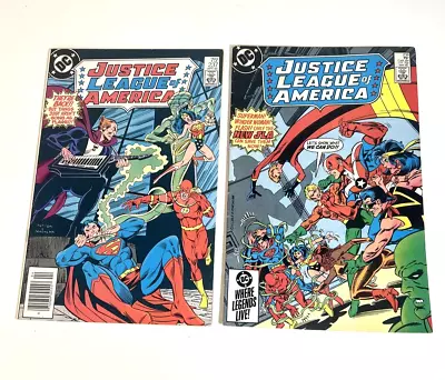 Buy DC Comics: Justice League Of America #237 & #238 -( 1985 VINTAGE COMIC LOT) • 5.59£
