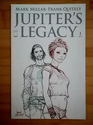 Buy Jupiters Legacy #1 - Frank Quitely (1:25) Sketch Variant -  Millar Image 2013 • 14.99£