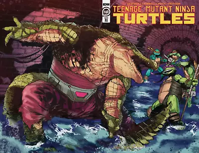 Buy TMNT Teenage Mutant Ninja Turtles #143 Cover RI 1:10 Incentive Alex Sanchez Wrap • 14.99£