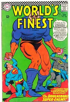 Buy World's Finest #158 - FN/VFN- (1966) Silver Age - DC Comics • 22.99£