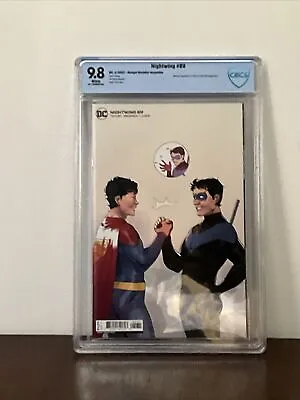 Buy Nightwing 89 CBCS 9.8 1:25 Bengal Superman Incentive Variant Cover DC Comics New • 80.34£