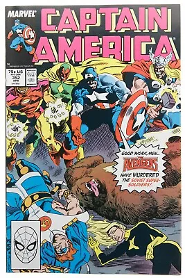 Buy Captain America 352 NM- 9.2 Marvel Comics 1989 • 19.98£