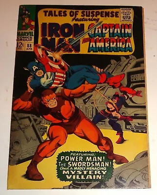 Buy Captain America Iron-man Tales Of Suspense #88 Power-man Swordsman Fn+ • 17.76£