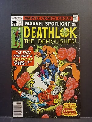 Buy Marvel Spotlight #33 (1st App Devil Slayer) Marvel Comics 1977 • 14.22£