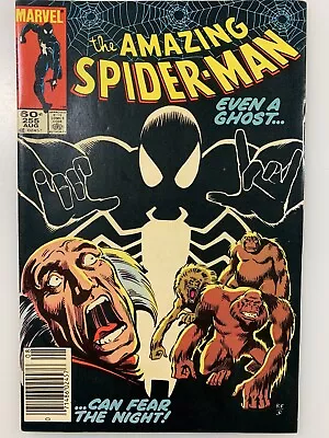 Buy AMAZING SPIDER-MAN #255 1984 VERY HI-GRADE ‘84 Black Fox/Red Ghost MARVEL COMICS • 7.19£