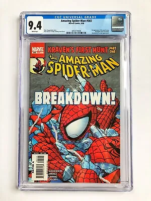 Buy CGC 9.4 Marvel Amazing Spider-Man #565 1st Appearance Of Ana Kravinoff, Kraven • 55.94£
