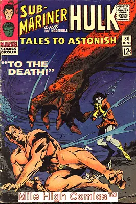 Buy TALES TO ASTONISH (1959 Series) (#1-21 ATLAS, #22-101 MARVEL) #80 Fair • 11.59£