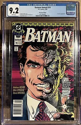 Buy Batman Annual #14 (1990) Newsstand Edition CGC 9.2 • 79.62£