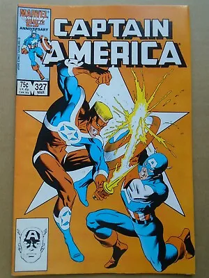 Buy CAPTAIN AMERICA #327 Super-Patriot Marvel Comics 1987 VF • 6.99£
