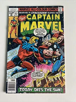 Buy Captain Marvel #57 (1st Series Marvel) 1978 Featuring Thor Marvel • 9.99£