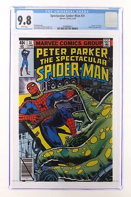 Buy Spectacular Spider-Man #31 - Marvel Comics 1979 CGC 9.8   Death   Of Carrion. Wh • 119.08£
