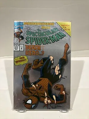 Buy The Spectacular Spider-Man 217 Foil Cover B • 4.34£