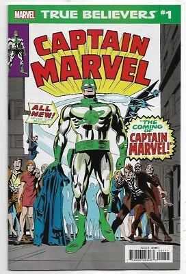Buy Marvel Super-Heroes #12 First Captain Marvel True Believers NM (2019) Marvel • 3.50£