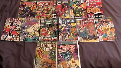 Buy Lot Of 13 Marvel Comics Fantastic Four 1973 #134 #140 #277 Annual Galactus Thing • 75.98£