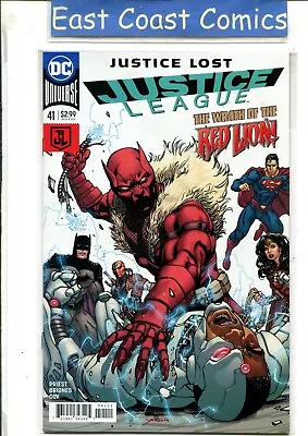 Buy JUSTICE LEAGUE #41 COVER A - 1st PRINT - DC UNIVERSE • 2.75£