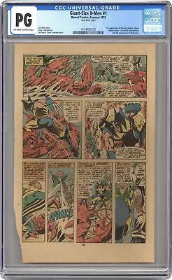 Buy Giant Size X-Men (1975) 1 CGC PG 18th Page Only 4134401019 1st Nightcrawler • 167.90£