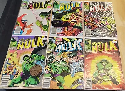 Buy The Incredible Hulk Marvel Comics  299, 301, 302, 303, 305, 307 Lot Of 6 Issues • 16.01£
