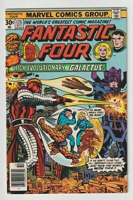 Buy FANTASTIC FOUR #175 | GALACTUS VS HIGH EVOLUTIONARY | Marvel 1976 | Combine Ship • 11.25£