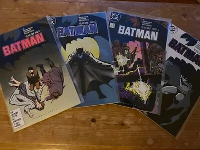 Buy Batman Year One Frank Miller Original Single Issues 404 -407 DC Comics  • 49.99£