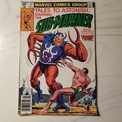 Buy 1980 Marvel TALES TO ASTONISH   SUB-MARINER  #12! • 1.62£