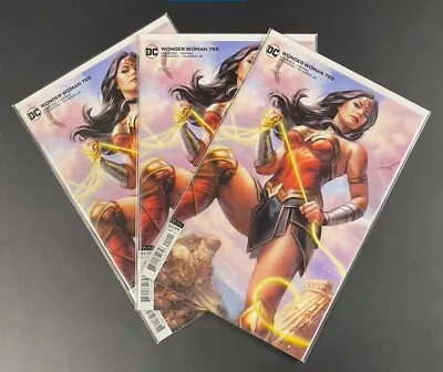 Buy 3x Wonder Woman #755 DC Comics MacDonald Variant 2020 NM • 20.09£