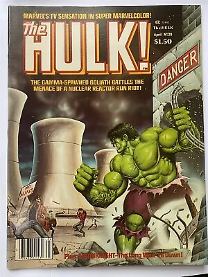 Buy THE RAMPAGING HULK #20 Sienkiewicz Moon Knight Back-up Marvel Magazine 1980 VF • 16.95£