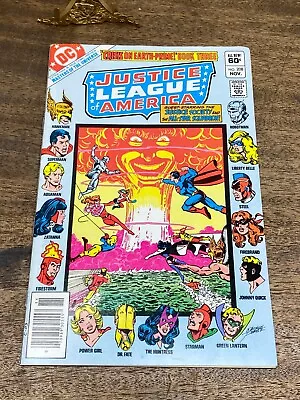 Buy Justice League Of America Vol 23 No 208 Nov 1982 DC Comics Crisis On Earth Prime • 6.32£