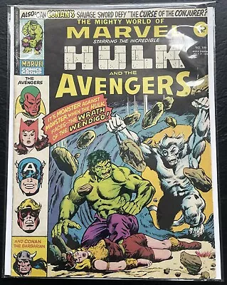 Buy Incredible Hulk 181 UK Reprint, Mighty World Of Marvel 199, 1st Wolverine App • 32.12£