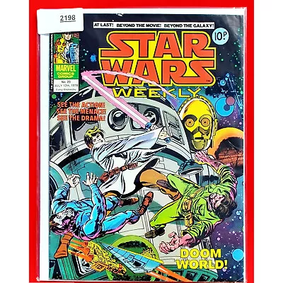 Buy Star Wars Weekly # 23    1 Marvel Comic Bag And Board 12 7 78 UK 1978 (Lot 2198 • 8.99£