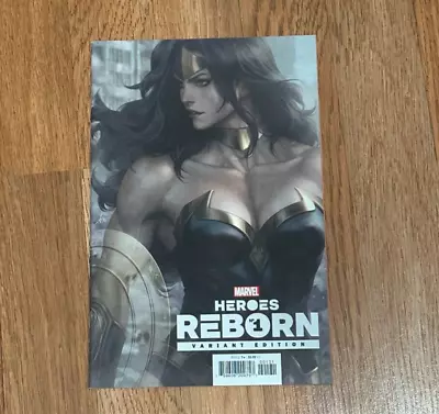 Buy Heroes Reborn #1 (of 7) Artgerm Wonder Woman Variant Edition Cover Marvel Comics • 6.42£