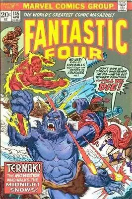 Buy Fantastic Four (1961) # 145 (2.0-GD) Ternak 1974 • 5.40£
