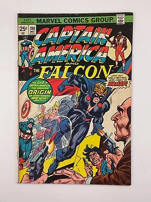 Buy Captain America #180 Key Issue, First App Of Steve Rogers As Nomad • 27.71£