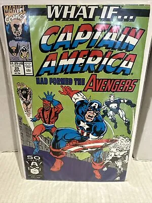 Buy What If Vol:2 #29 Captain America Had Formed The Avengers  1991 • 7£