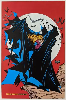 Buy Batman #423 Detective Comics #38 Cover Art Poster Original Pin-Up Todd McFarlane • 9.52£