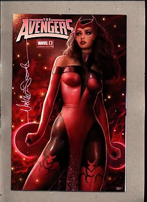 Buy The Avengers #1_nm_unknown Exclusive Nathan Szerdy Signed Scarlet Witch Variant! • 0.99£