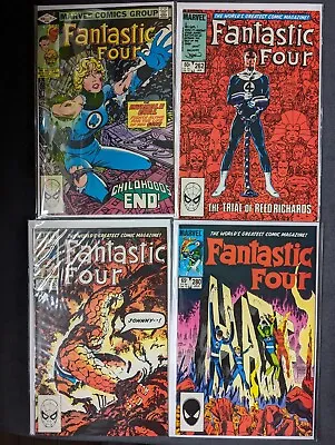 Buy Fantastic Four #245, 262, 263 & 280 VFN+ • 20£