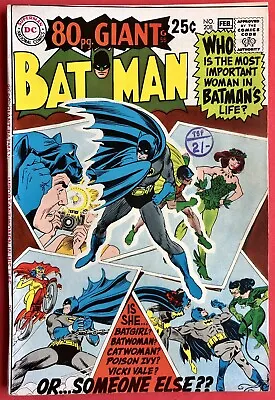 Buy Batman #208 (1969) 80 Page Giant • 79.95£