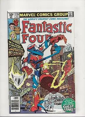 Buy Fantastic Four #226 (1981) 1st App Samurai Destroyer High Grade VF/NM 9.0 • 4.02£