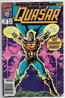 Buy Quasar #16 48-Page Issue VG/FN (1990) Marvel Comics • 5£