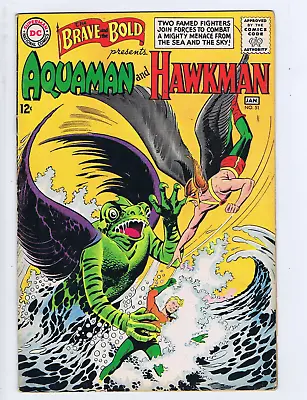 Buy Brave And The Bold  #51 DC 1964 Presents Aquaman And Hawkman • 36.17£