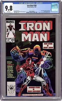 Buy Iron Man #200 CGC 9.8 1985 3961450004 • 178.15£